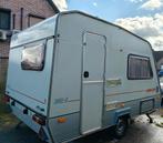 Keuringvrije Caravan direct klaar voor avontuur ️, Caravans en Kamperen, Reservewiel, Tot en met 2, Particulier, Tot 4 meter