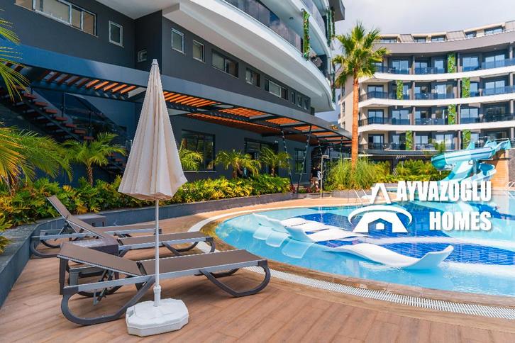 Un spacieux duplex 3+1 à Oba, Immo, Étranger, Turquie, Appartement