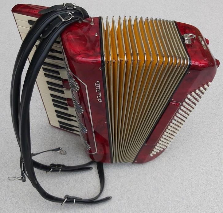 GALANT Accordeon 120 bas (in optie: extra accesoires), Muziek en Instrumenten, Accordeons, Gebruikt, 120-bas, Overige merken, Met koffer
