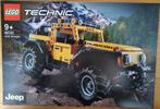 Lego 42122 - Jeep Wrangler, Ensemble complet, Lego, Enlèvement ou Envoi, Neuf