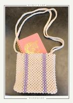 Handgemaakt tasje macramé, Zwevegem, Handgemaakt, Nieuw, Ophalen of Verzenden