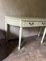 Beige sidetabel landelijk, Huis en Inrichting, Tafels | Sidetables, Ophalen, Zo goed als nieuw