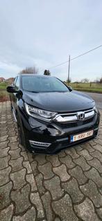 Honda CRV Hybrid, Auto's, Zwart, Leder, Bedrijf, 5 deurs