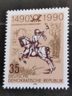 DDR 1990 - kunst - Albrecht Dürer - ruiter te paard **, Postzegels en Munten, Ophalen of Verzenden, DDR, Postfris