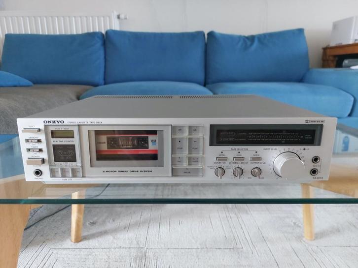 Onkyo TA-2055, Audio, Tv en Foto, Cassettedecks, Enkel, Overige merken, Tiptoetsen, Ophalen of Verzenden