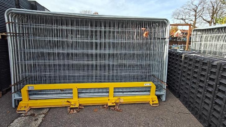 Bouwhek 2de keus lichte variant RT Standaard Blok N Mesh, Tuin en Terras, Tuinhekken en Hekwerk, Zo goed als nieuw, Gaashekwerk