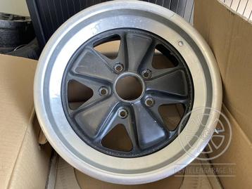 1x Fuchs 16 inch 7J Origineel 5x130 Porsche 16x7 9113612044 beschikbaar voor biedingen