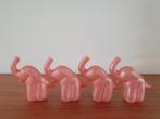 4 roze olifant ijsblokjes (jaren '70), Ophalen of Verzenden
