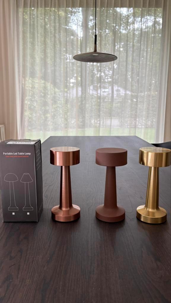 Dinner Tafellampen verschillende kleuren Miura NIEUW, Huis en Inrichting, Lampen | Tafellampen, Nieuw, Ophalen of Verzenden