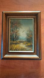 Mooi, klein schilderijtje op doek, gesigneerd Bracke., Ophalen of Verzenden