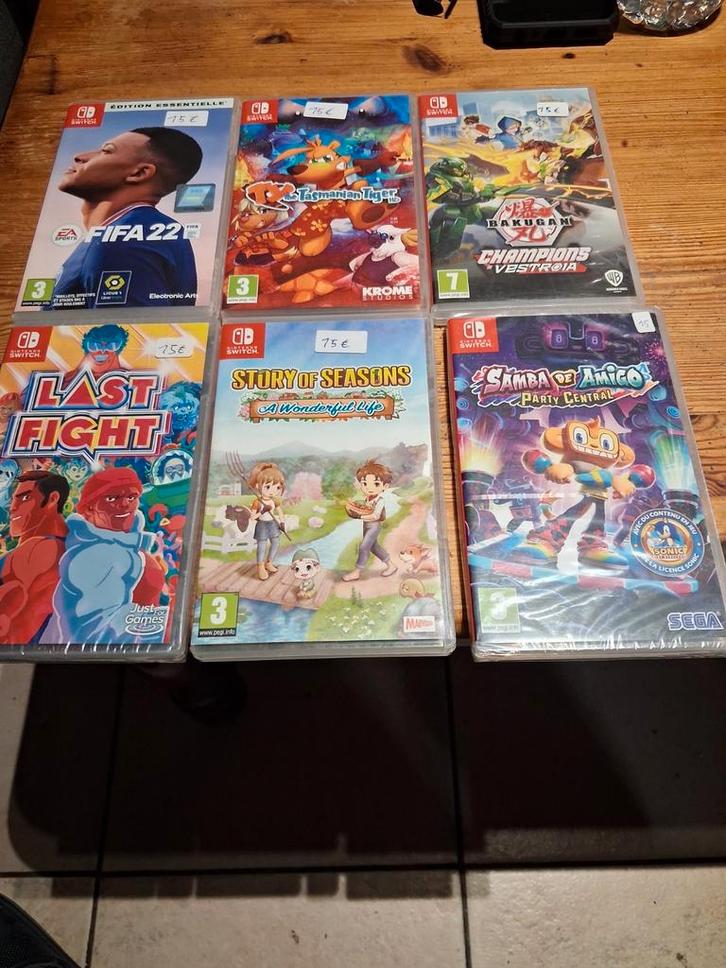 Jeux switch a 15€ pièces, Games en Spelcomputers, Games | Nintendo Switch, Gebruikt, Avontuur en Actie, 1 speler, Vanaf 3 jaar