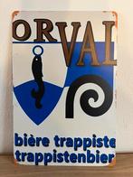 Plaque metallique orval, Verzamelen, Ophalen of Verzenden