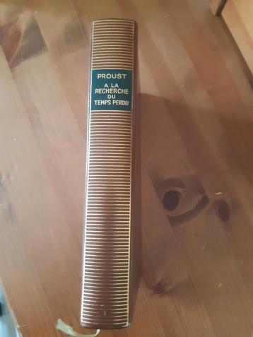 Bibliothèque de la Pléiade. PROUST Ala recherche du temps pe beschikbaar voor biedingen
