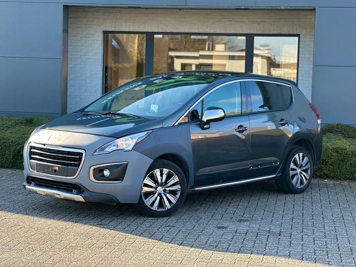 Peugeot 3008 1.6 diesel, Auto's, Peugeot, Bedrijf, Te koop, Diesel, Euro 5, Monovolume, 4 deurs, Handgeschakeld, Blauw, Zwart