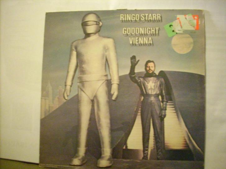 Lp Ringo Starr " Goodnight Vienna " uit 1974, Cd's en Dvd's, Vinyl | Pop, Gebruikt, 1960 tot 1980, 12 inch, Ophalen