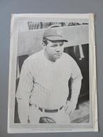 Babe Ruth Baseballplayer New York Yankees orig. 1927 poster, Verzamelen, Sportartikelen en Voetbal, Verzenden, Zo goed als nieuw