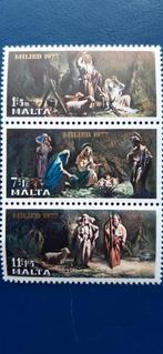 Postzegels Malta Kerstmis 1977, Envoi, Non oblitéré, Autres thèmes