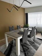 Eettafel met 4 stoelen, Ophalen of Verzenden