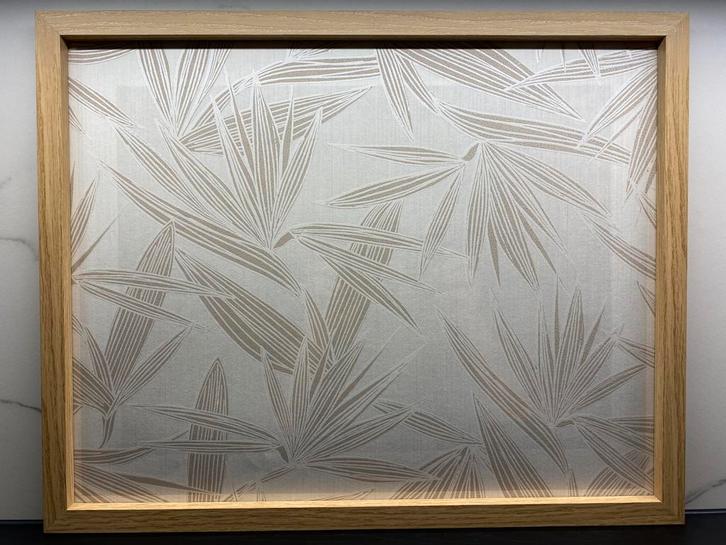 Bladeren Crème 50x40 (nieuw), Huis en Inrichting, Woonaccessoires | Lijsten, Nieuw, Hout, Ophalen of Verzenden