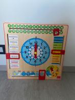 Houten leerplank voor tijd en maanden te leren, Kinderen en Baby's, Ophalen, Zo goed als nieuw