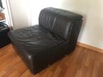 lederen durlet zetel éénzit, Ophalen, Gebruikt, Eenpersoons, Minder dan 150 cm