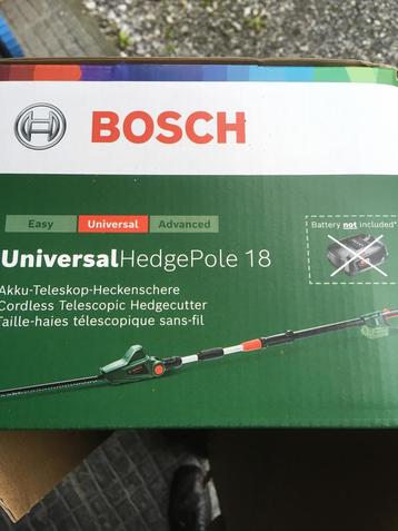 Taie-haie BOSCH telescopique, Comme neuf, Batterie, Bosch