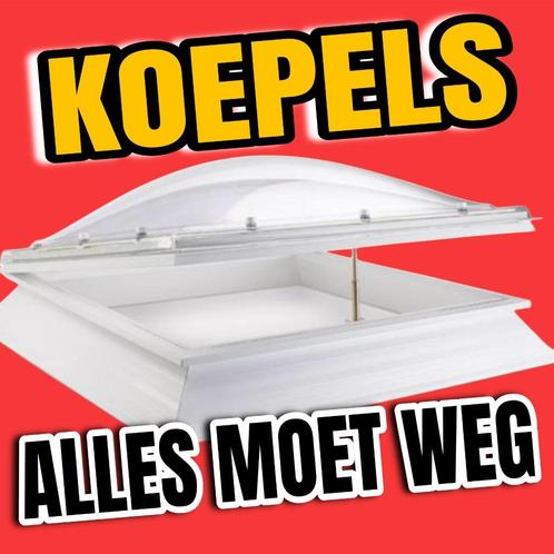 VENTILATIEKOEPELS  UITVERKOOP !!, Doe-het-zelf en Bouw, Dakpannen en Dakbedekking, Nieuw, Overige typen, Kunststof, Overige kleuren