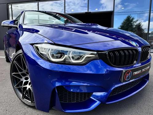 BMW M4 CABRiO 450CV "COMPETiTiON" FULL" SAN MARiNO BLEU", Auto's, BMW, Bedrijf, Te koop, 4 Reeks, ABS, Achteruitrijcamera, Airbags