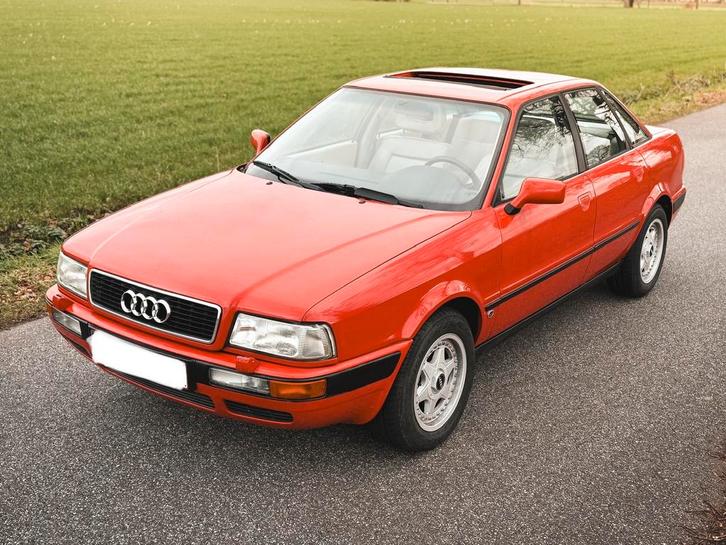 Audi 80 2.8 V6 avec toit ouvert, Autos, Oldtimers & Ancêtres, Particulier, ABS, Verrouillage central, Rétroviseurs électriques