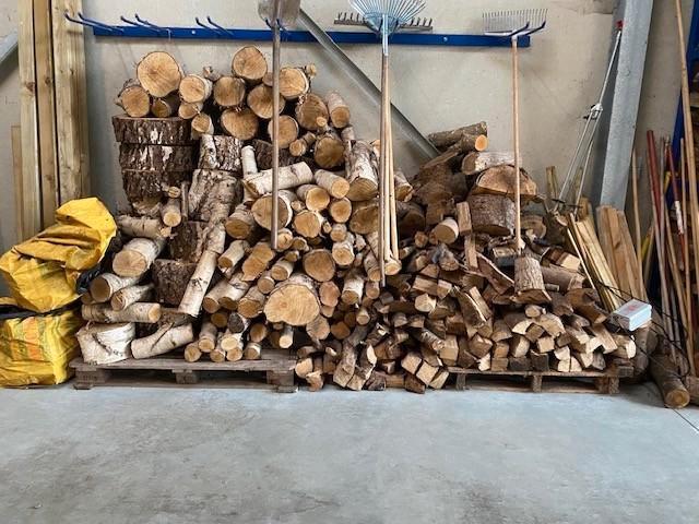 Brandhout, Tuin en Terras, Brandhout, Blokken, Berkenhout, Ophalen of Verzenden