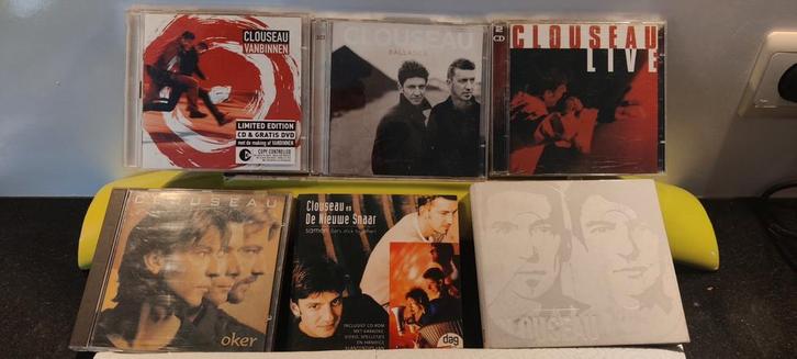 Clouseau pakket, Cd's en Dvd's, Cd's | Nederlandstalig, Gebruikt, Levenslied of Smartlap, Ophalen of Verzenden