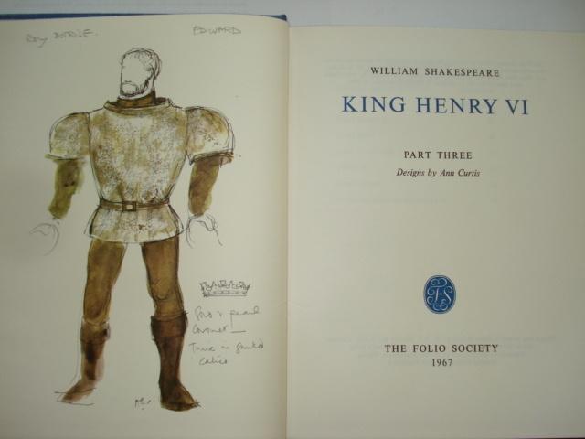 William Shakespeare Folio Society King Henry VI Part Three, Boeken, Kunst en Cultuur | Dans en Theater, Zo goed als nieuw, Toneel