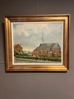 Uniek schilderij kapel Hamme hospitaal afgebroken verschelde, Ophalen of Verzenden