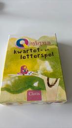 Kwartet - en letterspel, Hobby en Vrije tijd, Gezelschapsspellen | Kaartspellen, Vijf spelers of meer, Ophalen, Zo goed als nieuw
