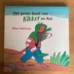 Het grote boek van Kikker en Rat- groot formaat, dik karton!, Livres, Livres pour enfants | 0 an et plus, Comme neuf, Max Velthuijs
