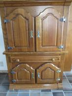 GRATIS Kast massief Eiken Bar / TV meubel, Huis en Inrichting, Ophalen, 75 cm of meer, Klassiek, 150 tot 200 cm