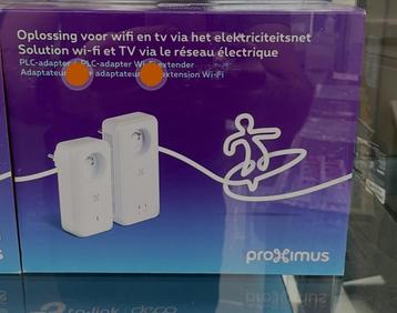 Proximus PLC-kit (met wifi) beschikbaar voor biedingen