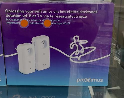 Proximus PLC-kit (met wifi), Computers en Software, WiFi-versterkers, Zo goed als nieuw, Ophalen of Verzenden