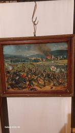 Duits  -Franse oorlogstafereel 1870 in Metz., Ophalen of Verzenden