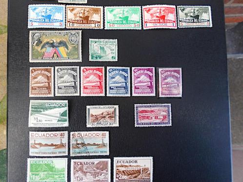 Ecuador : lot 25 postzegels (periode 1894-1960), Postzegels en Munten, Postzegels | Amerika, Midden-Amerika, Ophalen of Verzenden