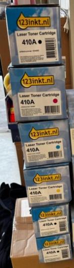 HP inkt 410A (set CMYK) + 2K (Laser Kleur), Ophalen of Verzenden, Nieuw, Toner, 123inkt.nl