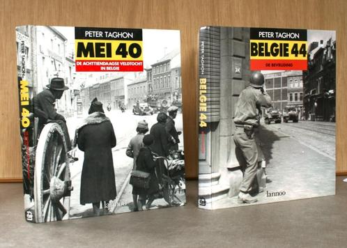 Mei 1940 + België 1944 in woord en beeld., Boeken, Oorlog en Militair, Zo goed als nieuw, Tweede Wereldoorlog, Ophalen of Verzenden