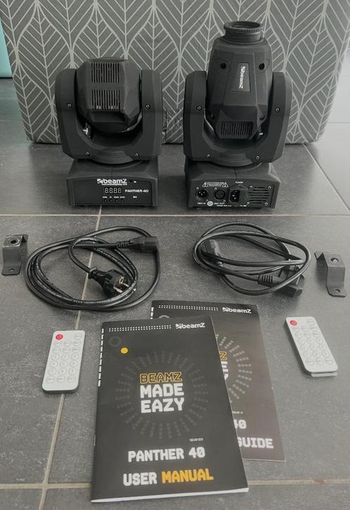 2 x BeamZ Panther 40 LED movinghead 45W, Muziek en Instrumenten, Licht en Laser, Ophalen