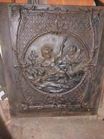 Haardplaat gietijzeren afmetingen 75/64 cm, Huis en Inrichting, Haarden, Ophalen