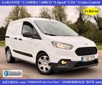 Ford Transit Courier 1.5 TDCi*GARANTIE *CAMERA *AIRCO*CRUISE, Auto's, Voorwielaandrijving, Stof, Wit, Bedrijf