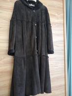 Pincopel veste d'hiver longue marron foncé pour femme motone, Comme neuf, Brun, Taille 42/44 (L), Enlèvement ou Envoi
