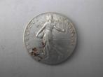 Frankrijk : 50 centimes 1917 in zilver, Frankrijk, Zilver, Losse munt, Verzenden