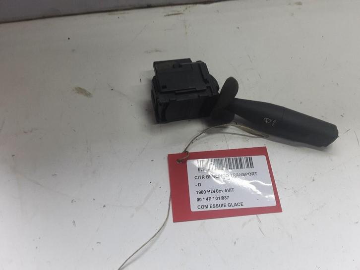 RUITENWISSER SCHAKELAAR Citroën Berlingo (96049596ZL), Auto-onderdelen, Dashboard en Schakelaars, Citroën, Gebruikt