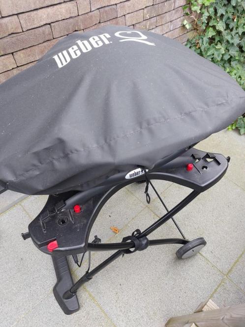 Weber elektrische barbecue Q1400, Tuin en Terras, Elektrische barbecues, Gebruikt, Ophalen