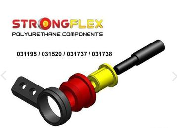 Strongflex voorzijde draagarm rubber set achterzijde Geel BM beschikbaar voor biedingen